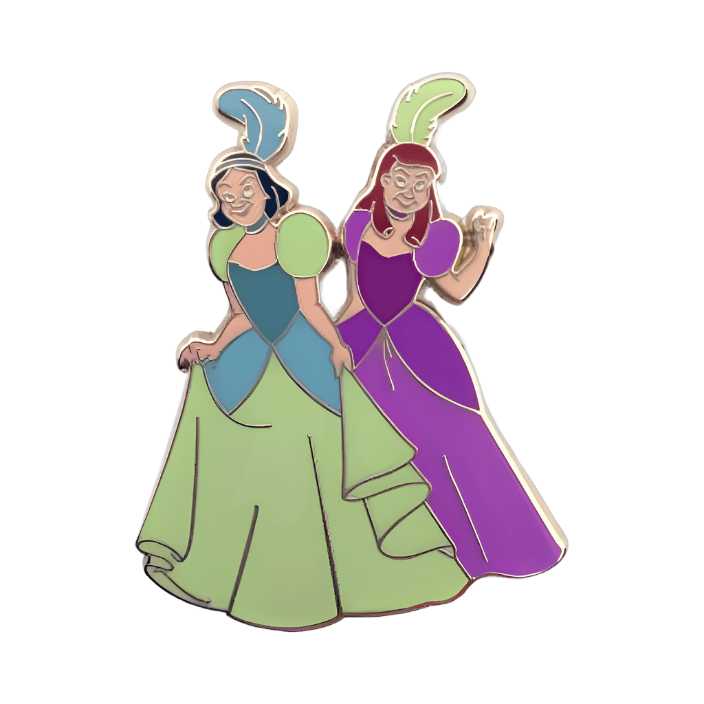 Evil Step Sisters - Drizella and Anastasia Disney pin