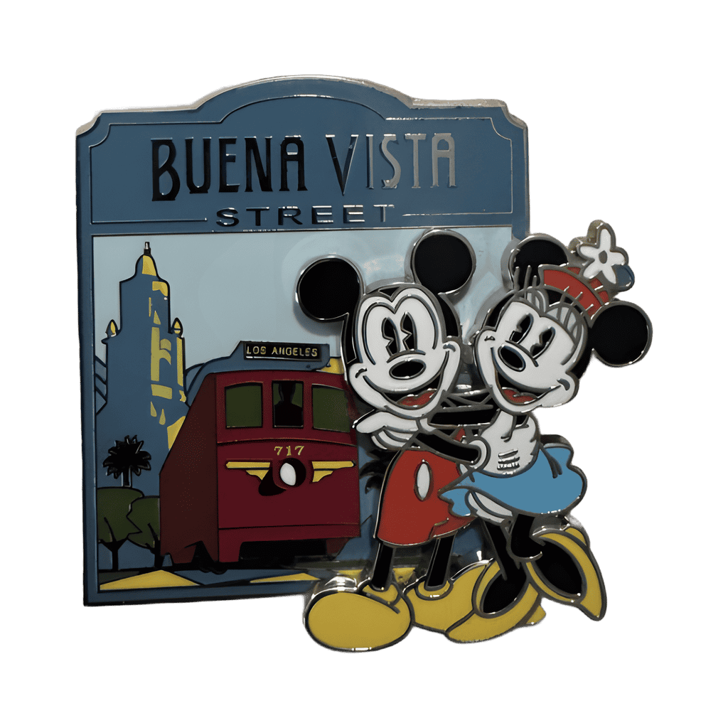 Mickey and Minnie - Buena Vista Street Disney pin