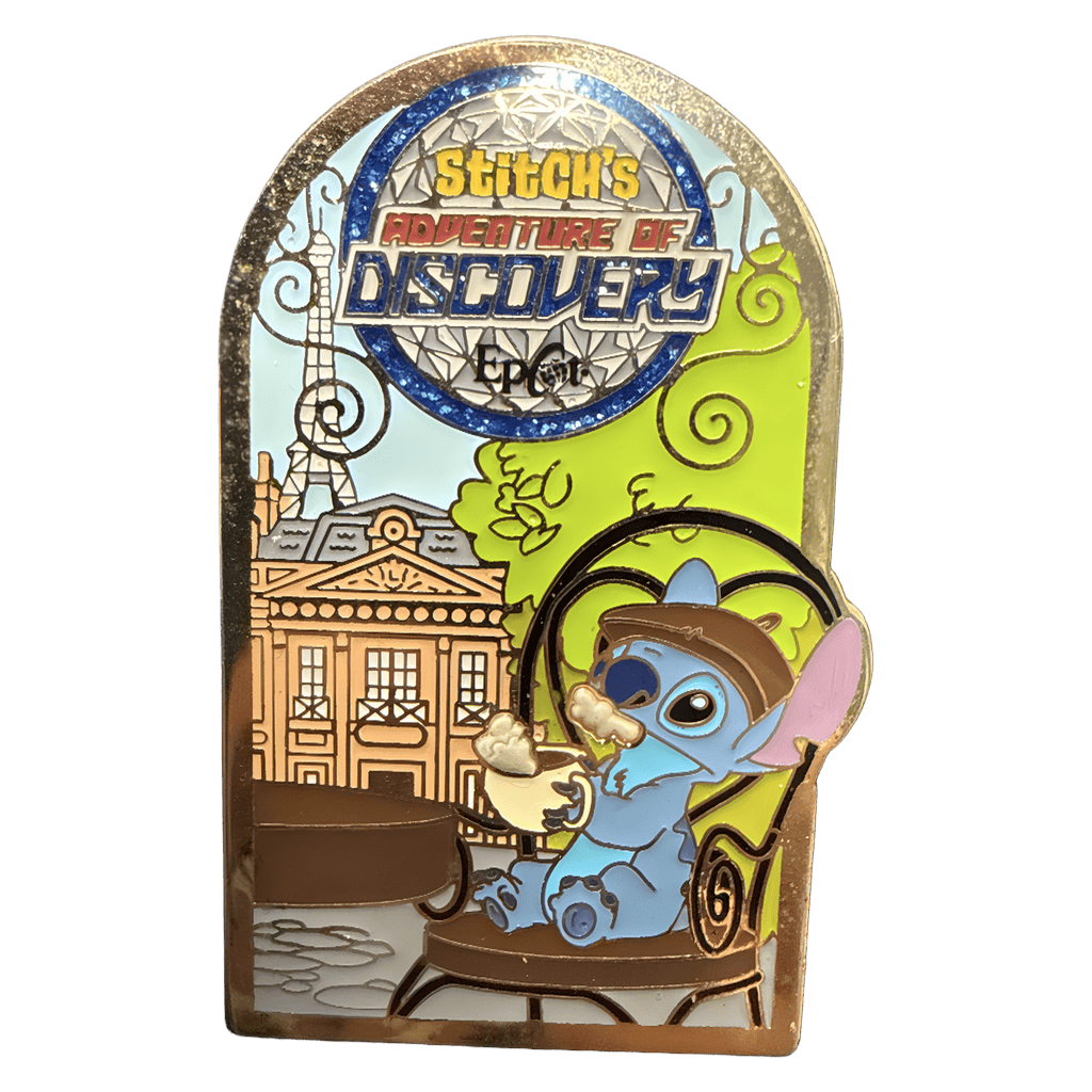 Stitch's Adventure of Discovery - Epcot - Paris Disney pin