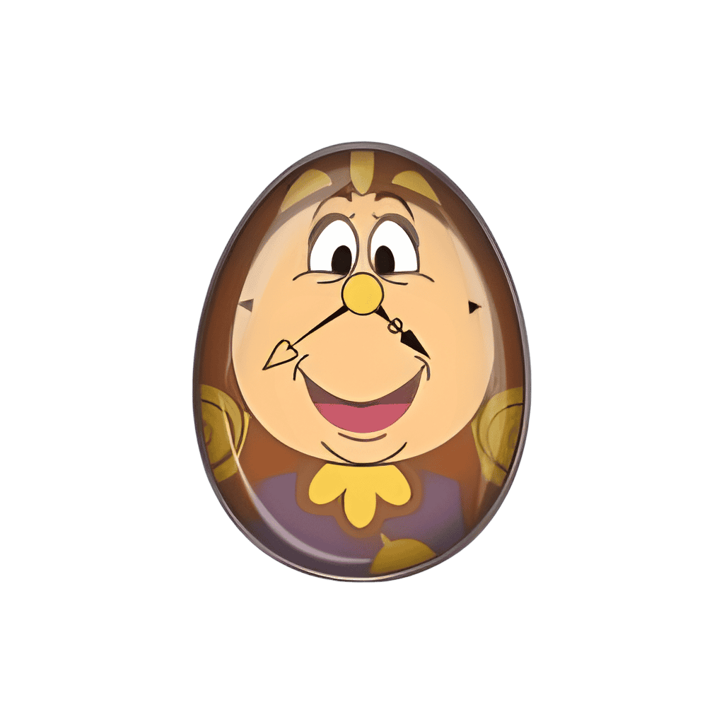 Cogsworth Disney pin
