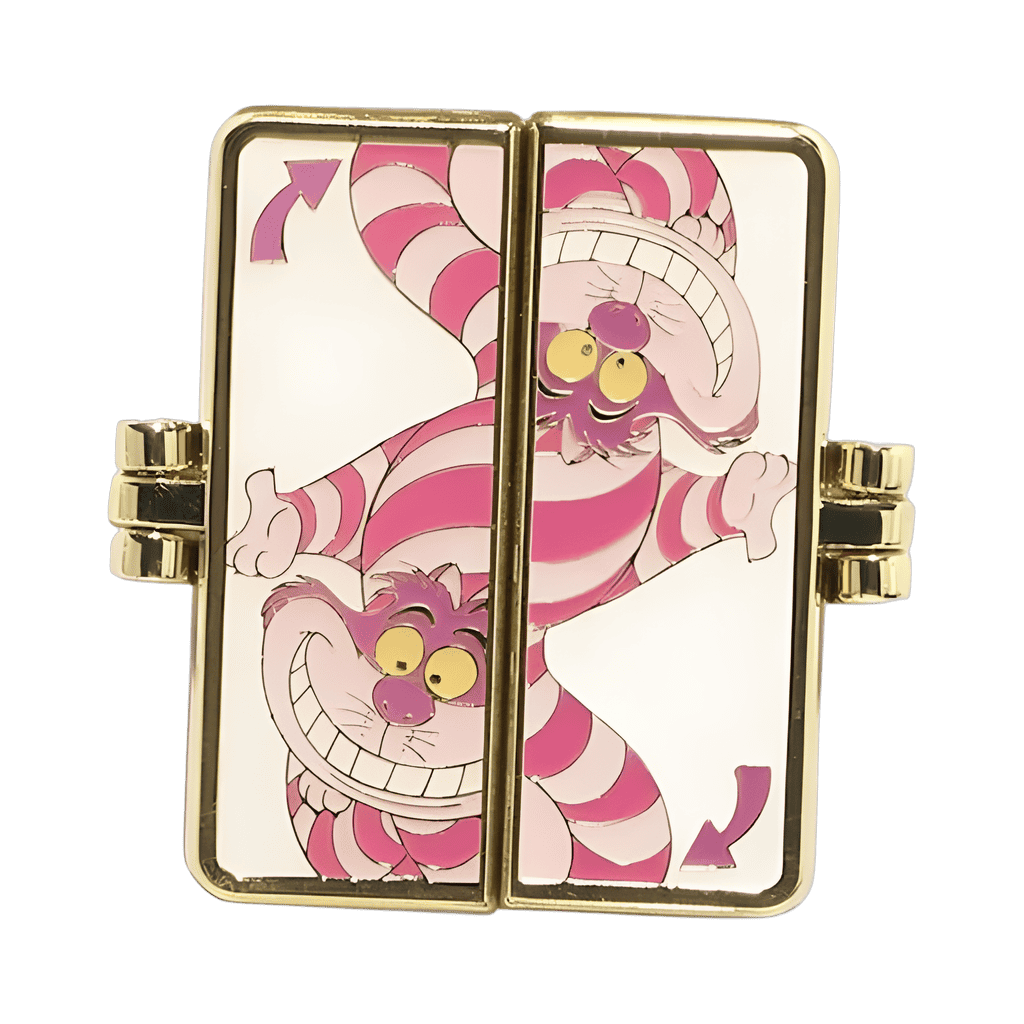 Cheshire Cat & Alice Disney pin
