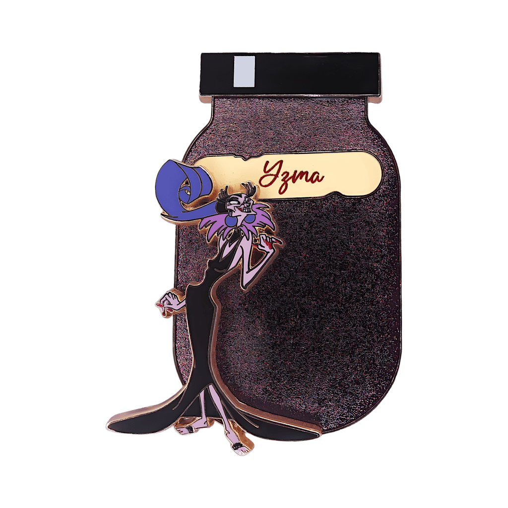 Purple Paint Jars — Yzma Disney pin