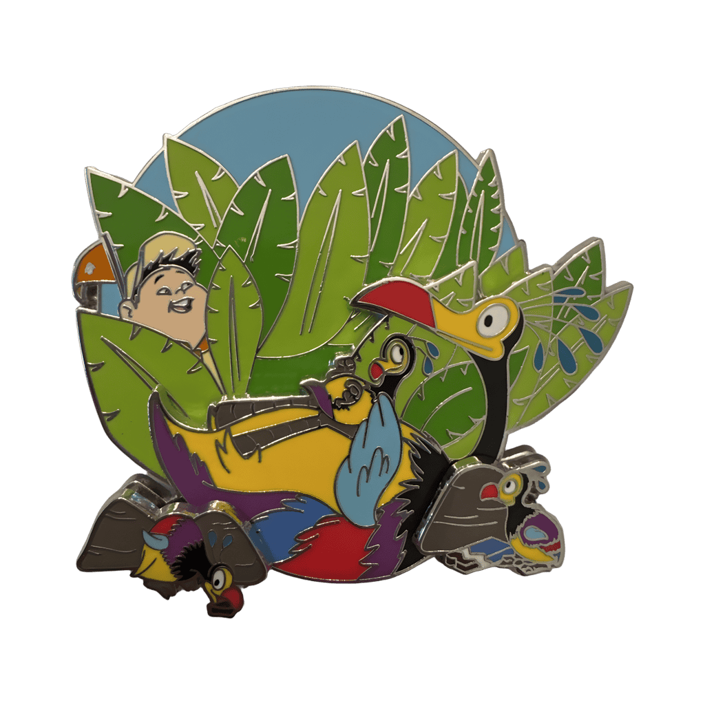 Russell and Kevin Celebrating 10 Years Disney pin