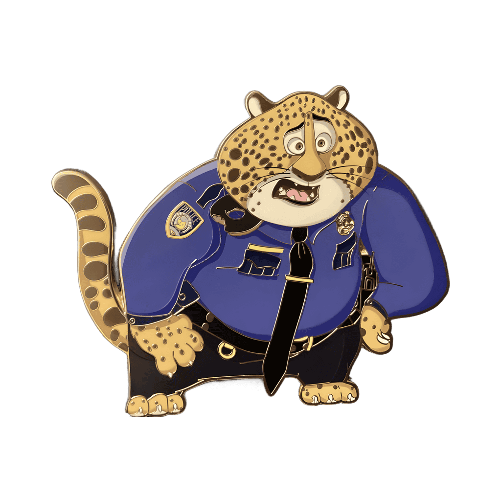Clawhauser Disney pin