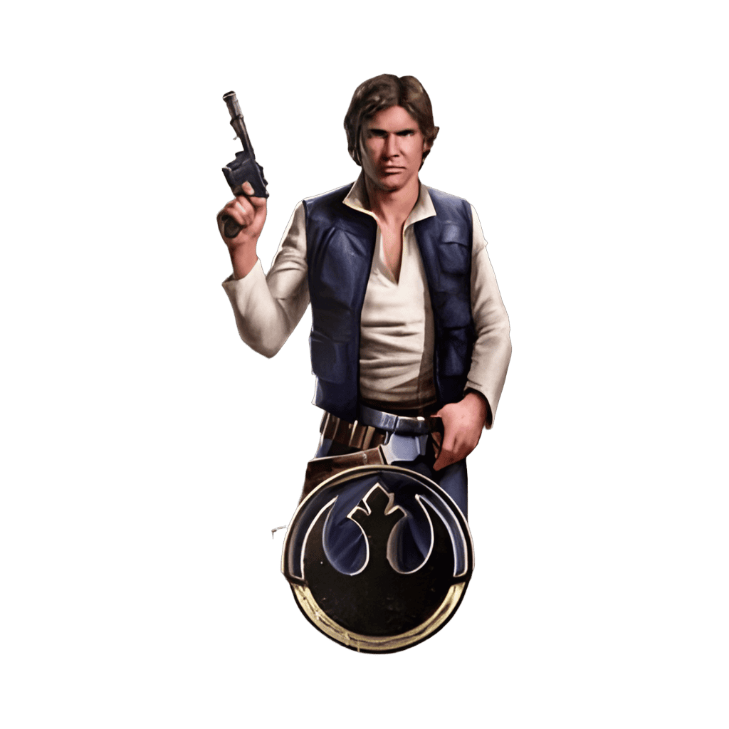 Han Solo Disney pin