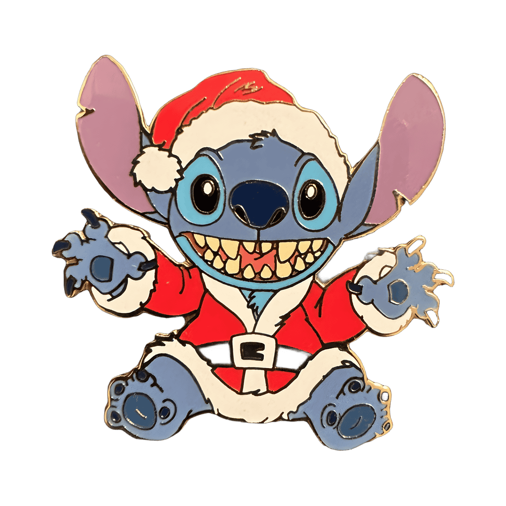 Santa Stitch Disney pin