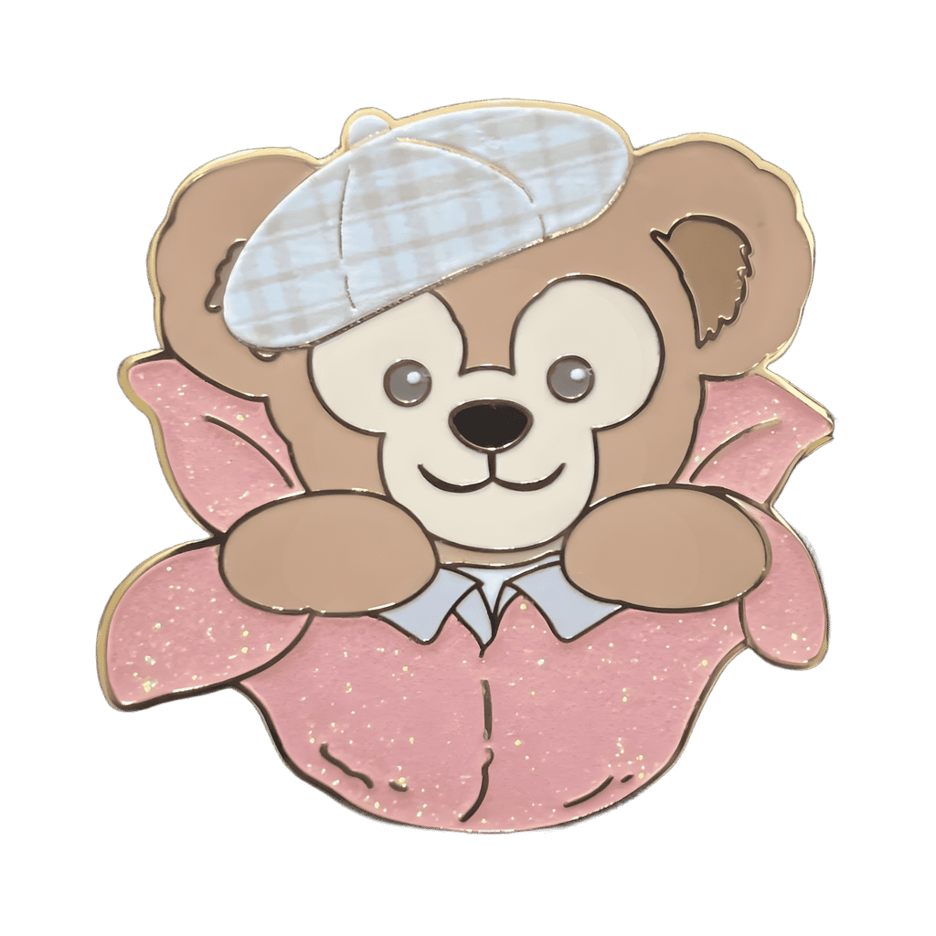Duffy in a Flower Disney pin