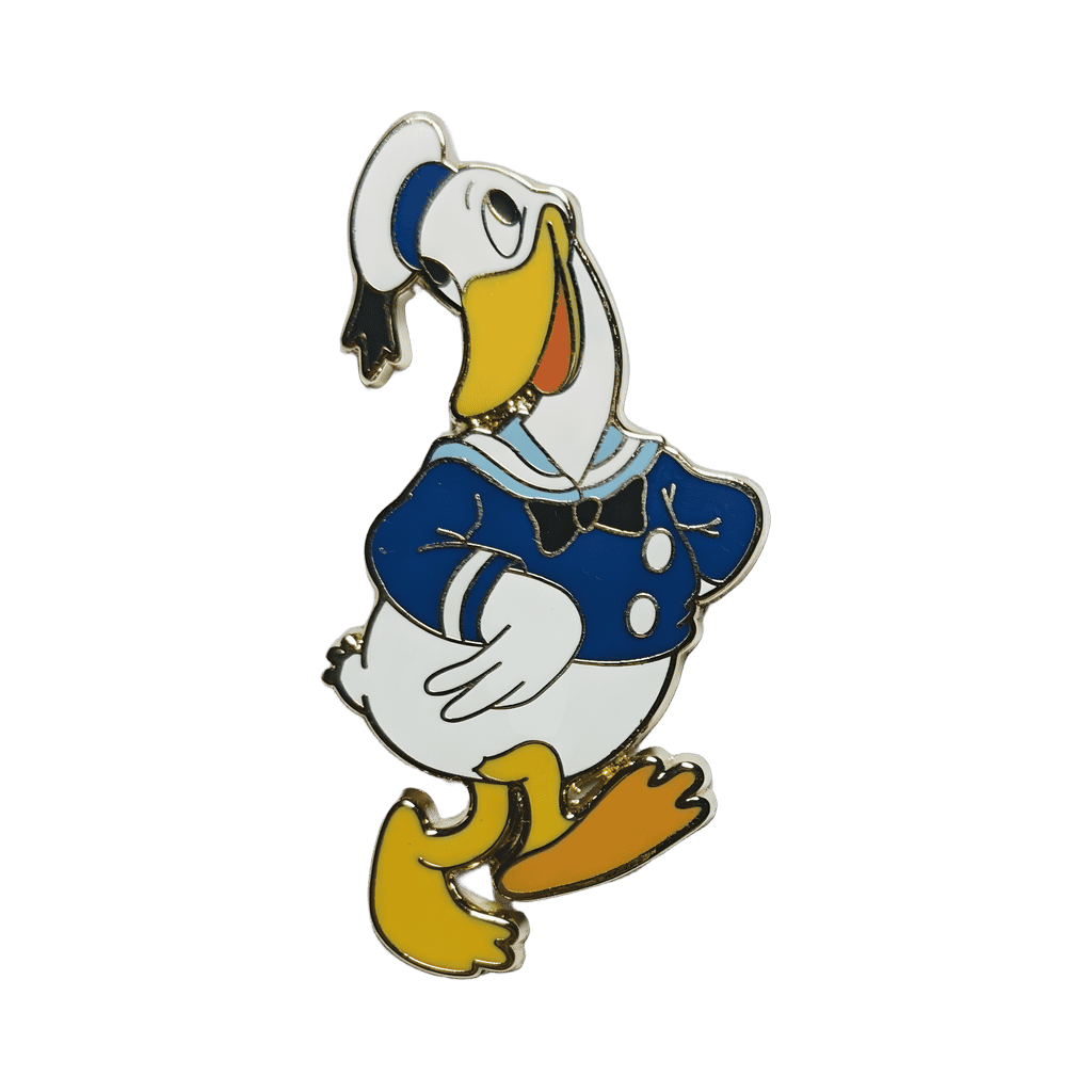 Adorable Walking Donald Disney pin