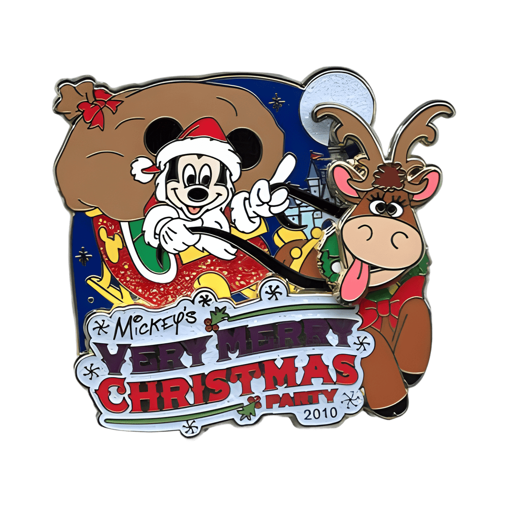 Santa Mickey and Reindeer (Passholder Exclusive) Disney pin