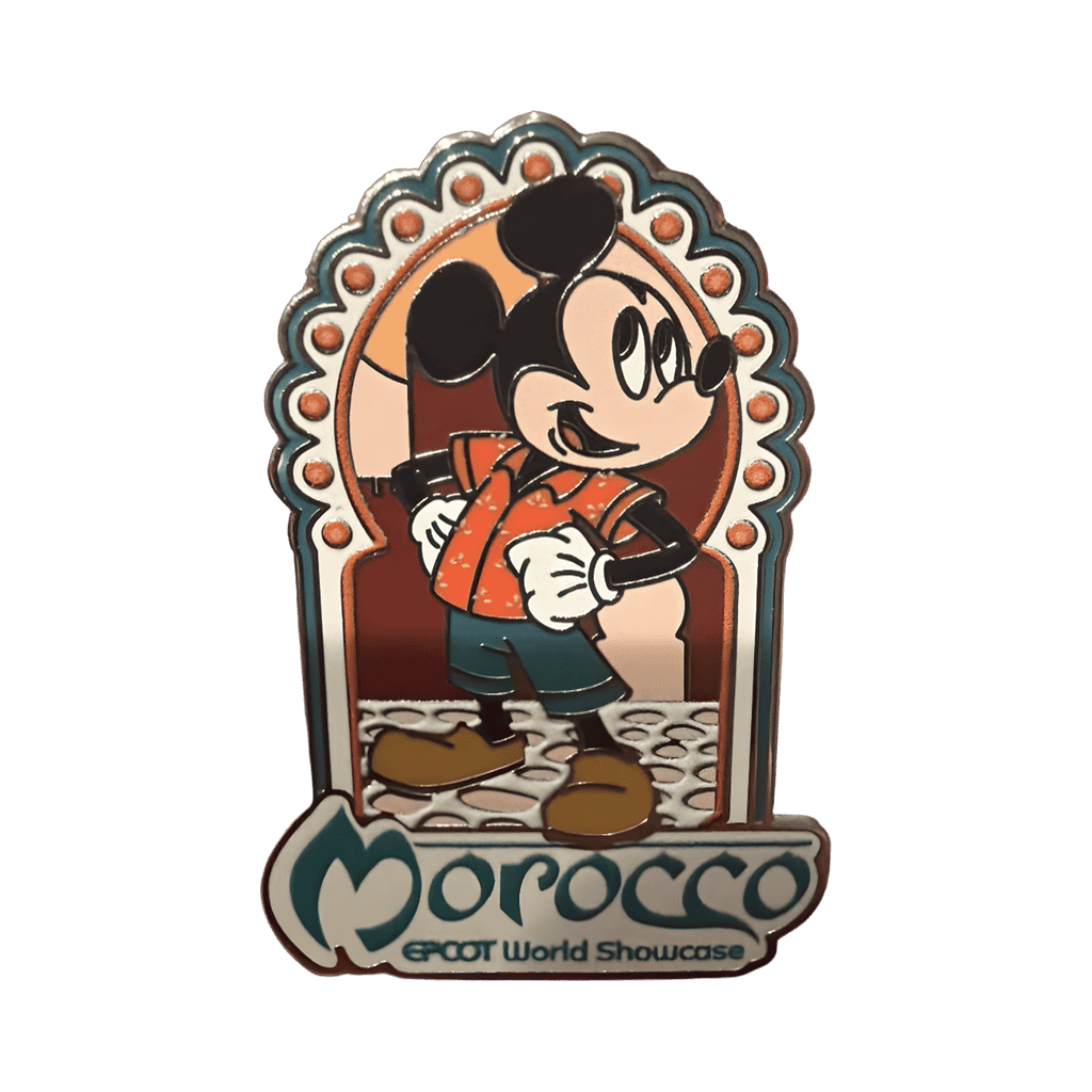 Mickey Epcot Morocco Disney pin