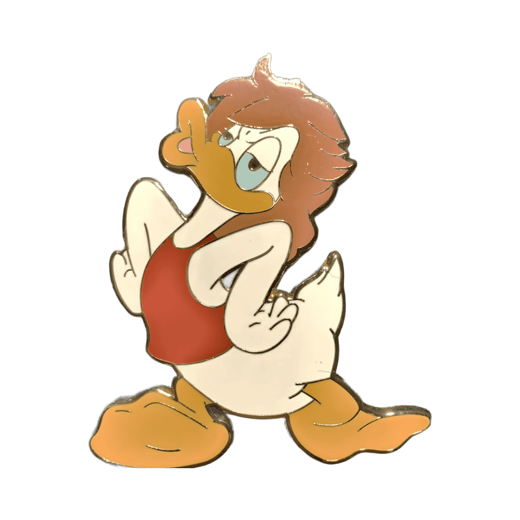 Donald Duck as Mick Jagger Disney pin