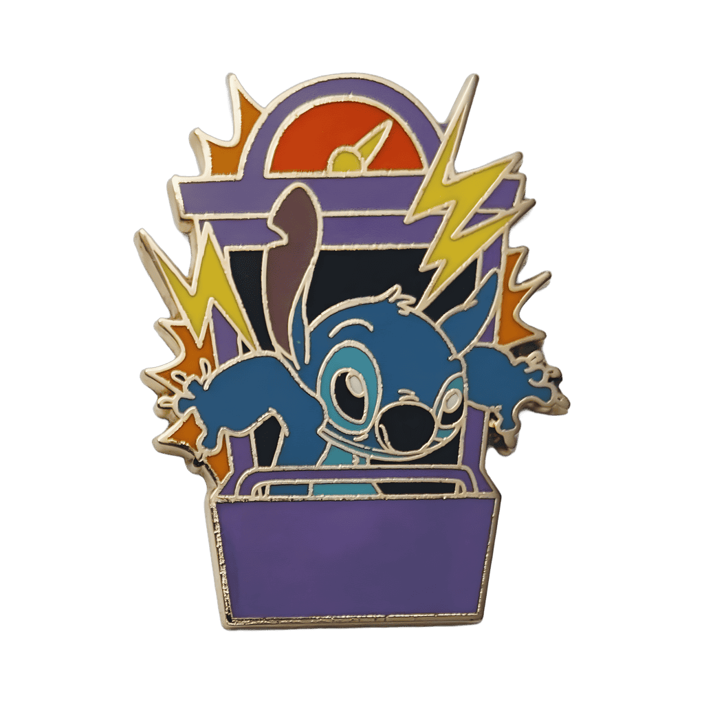 Stitch on Tower of Terror Disney pin