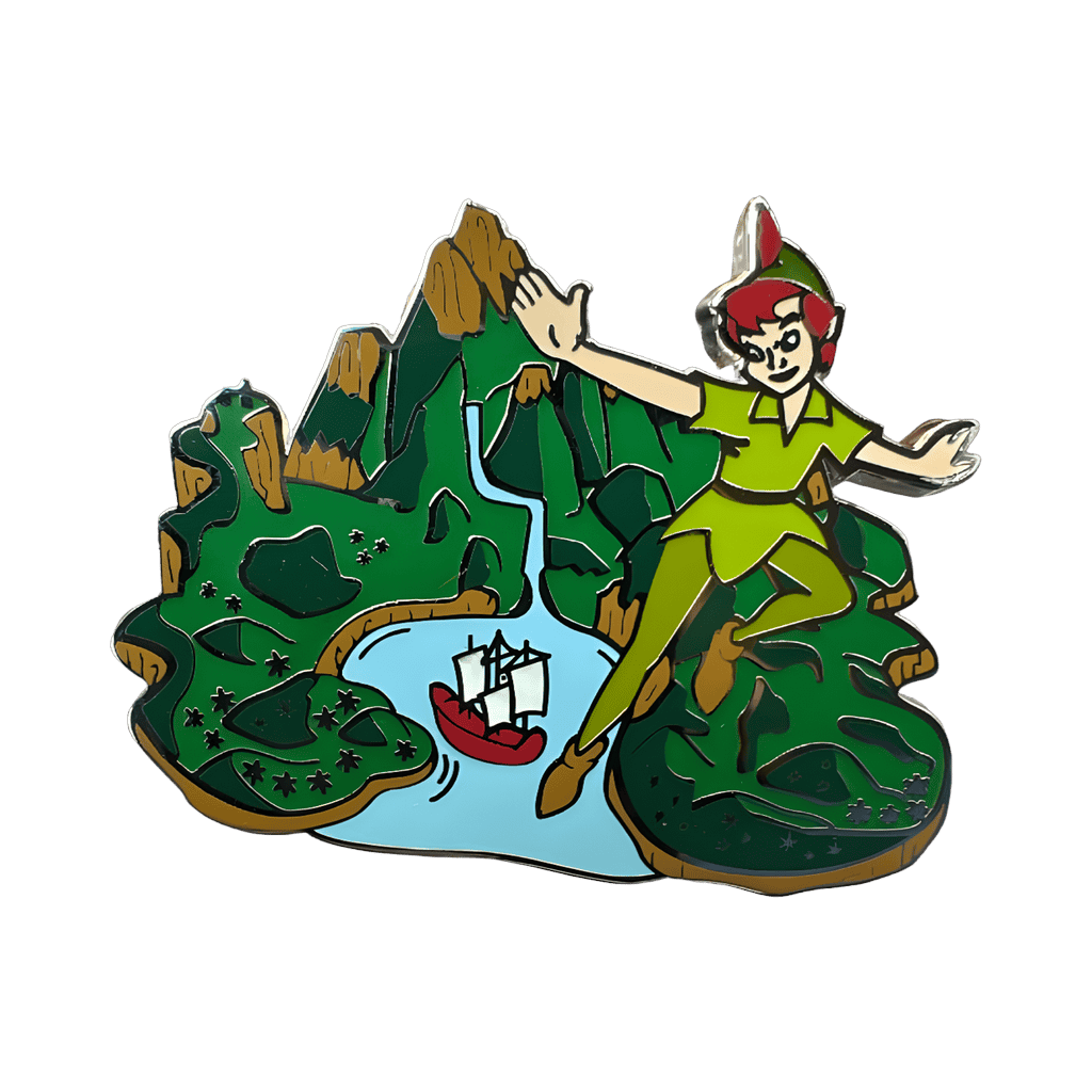 Peter Pan Neverland Disney pin