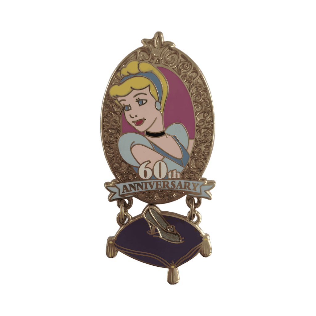 Cinderella 60th Anniversary Disney pin