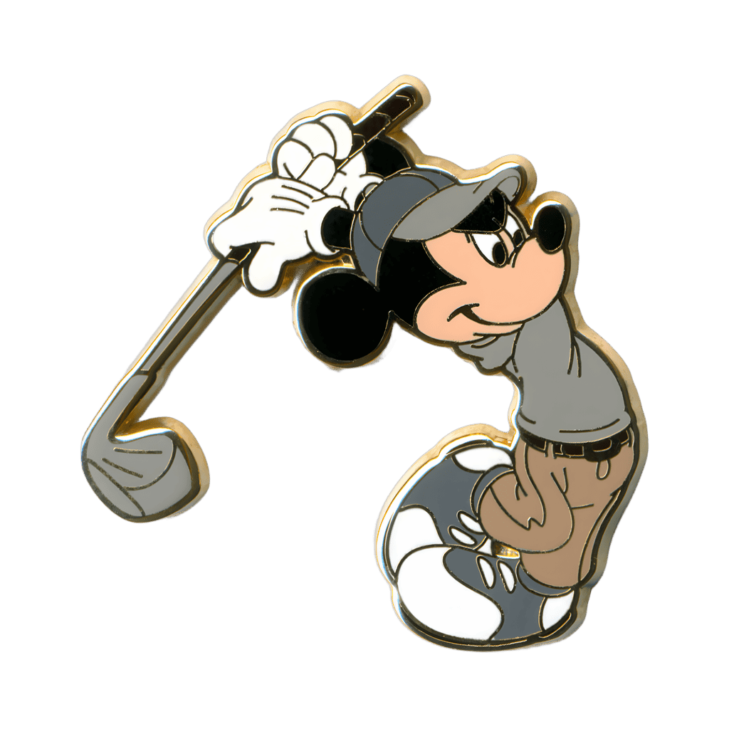 Mickey Mouse Golfing Disney pin
