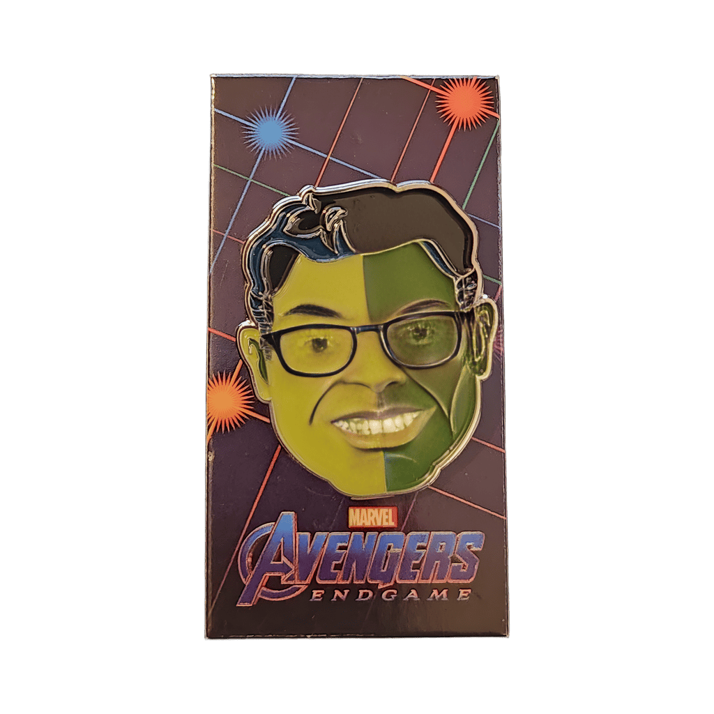 Smart Hulk Disney pin