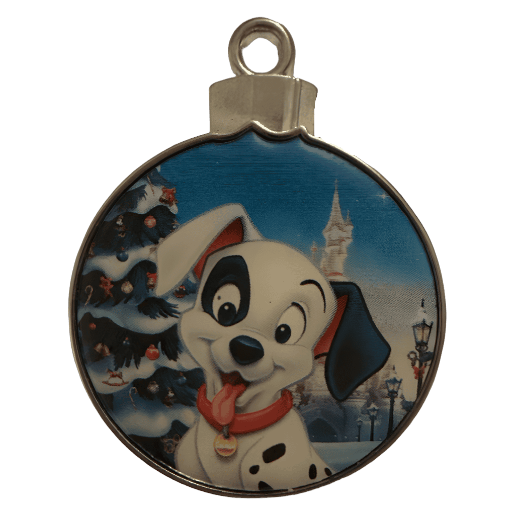 Patch Disneyland Paris Christmas Ornament Disney pin
