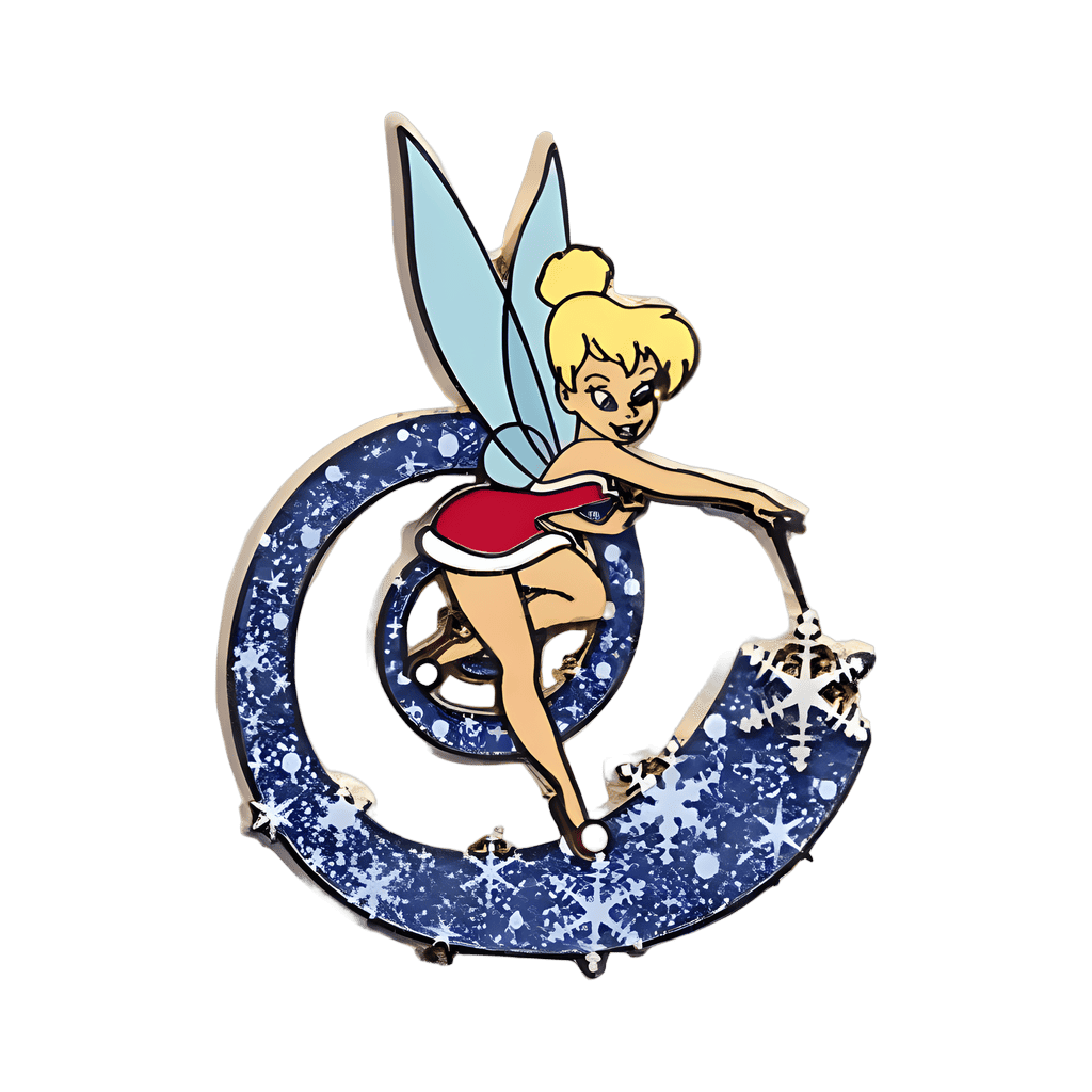 Tinker Bell Snowflakes Disney pin