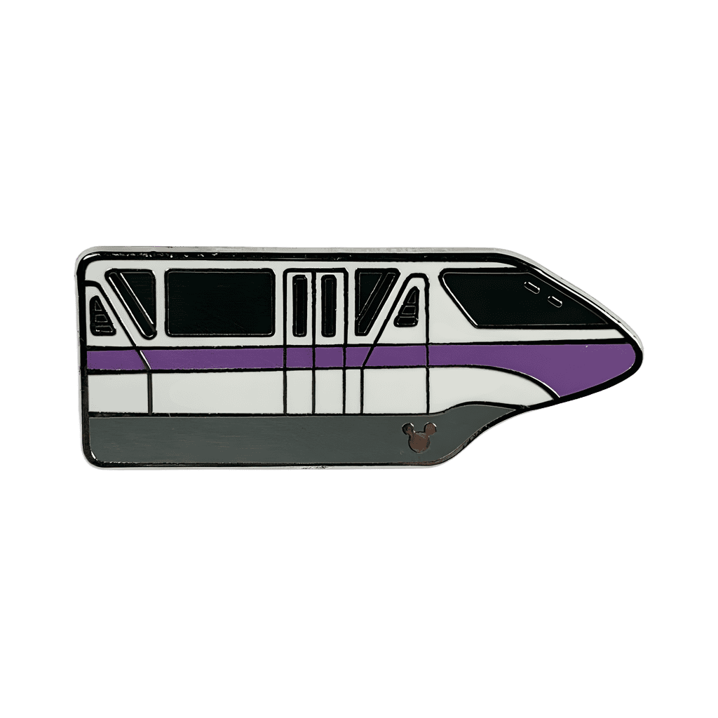 Monorail Purple Disney pin