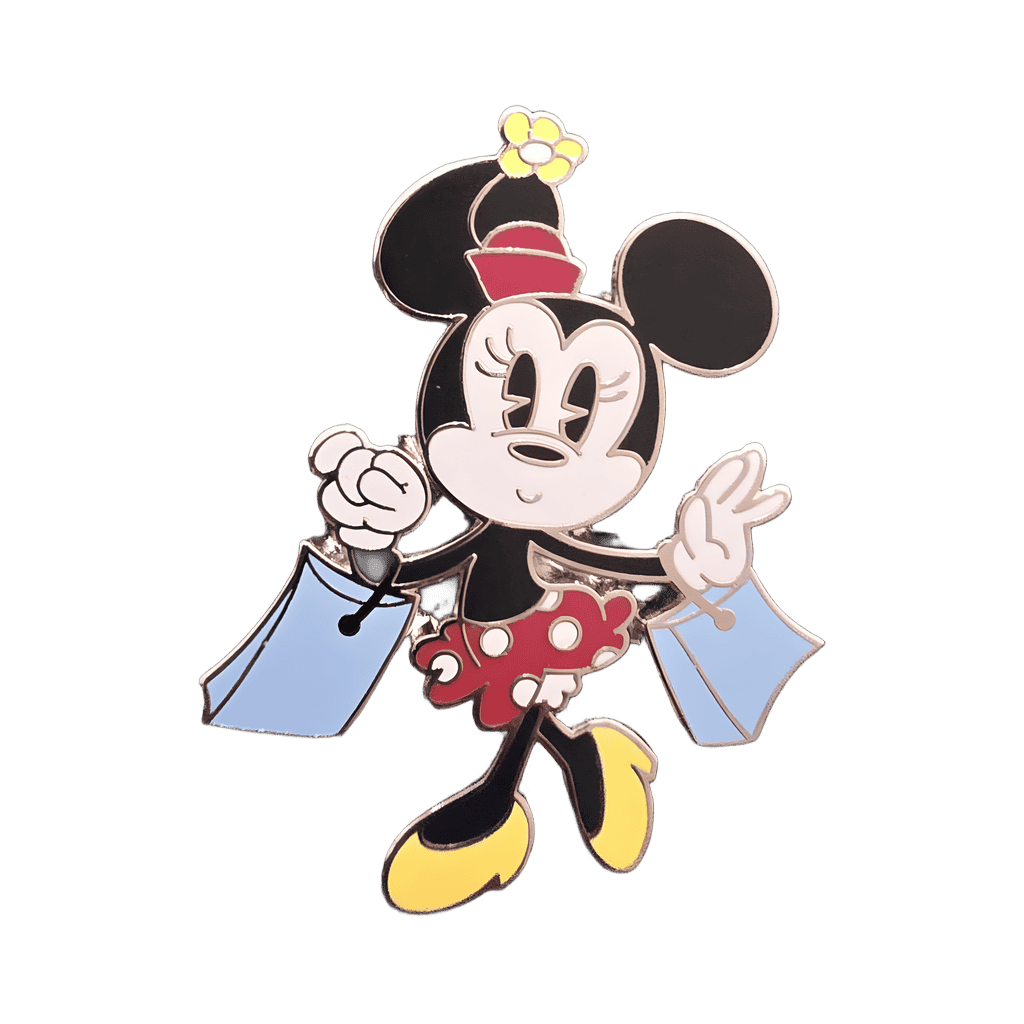 Minnie with Shopping Bags Disney pin