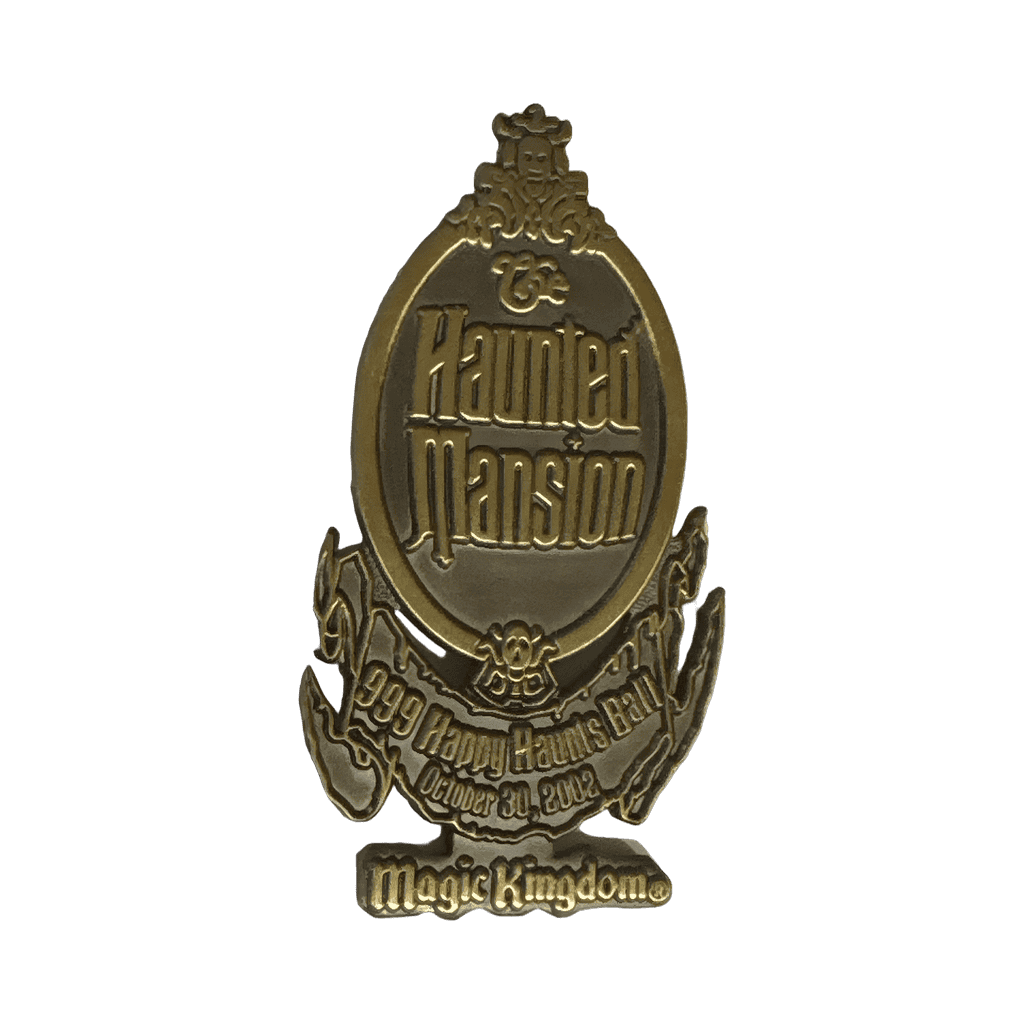 Haunted Mansion Happy Haunts Ball Plaque Disney pin
