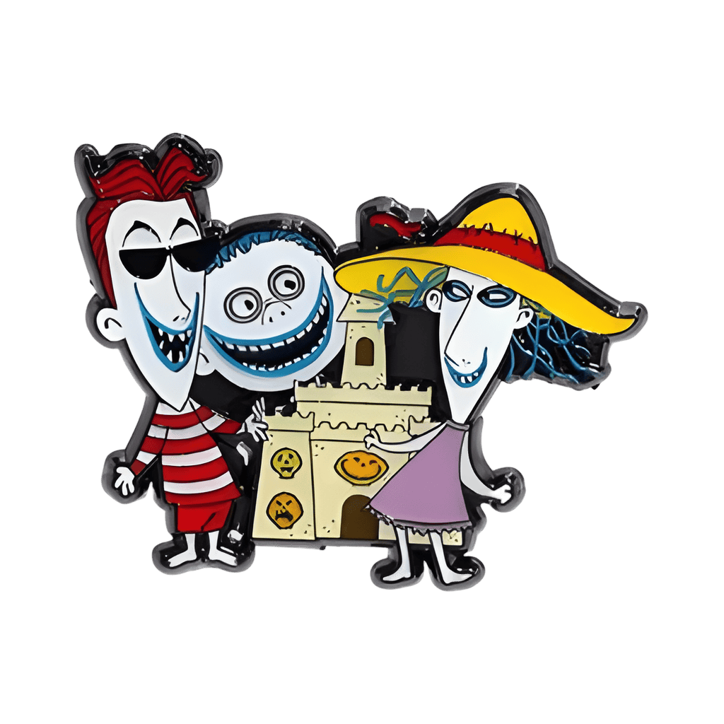 Lock, Shock, and Barrel Building a Sand Castle Disney pin