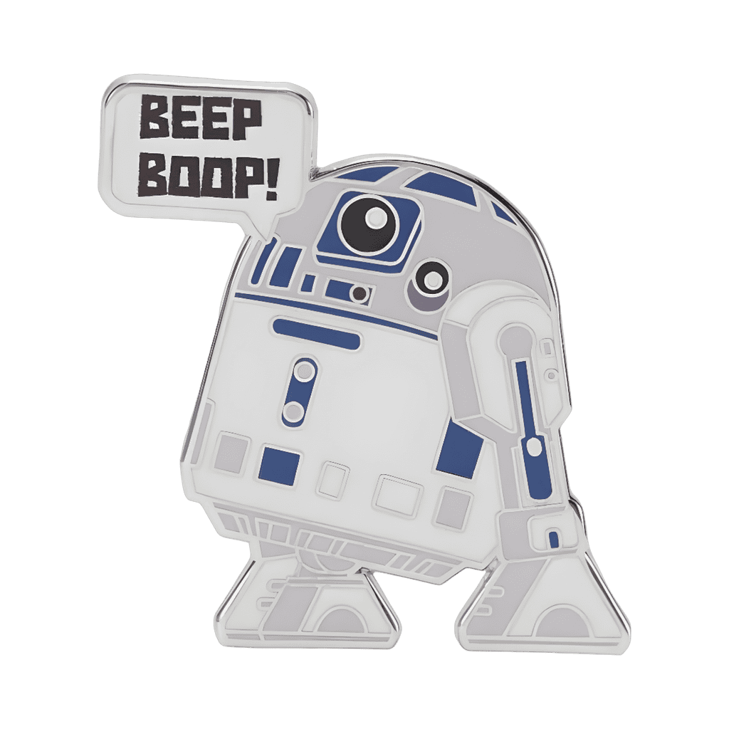 R2-D2 "Beep Boop" Disney pin