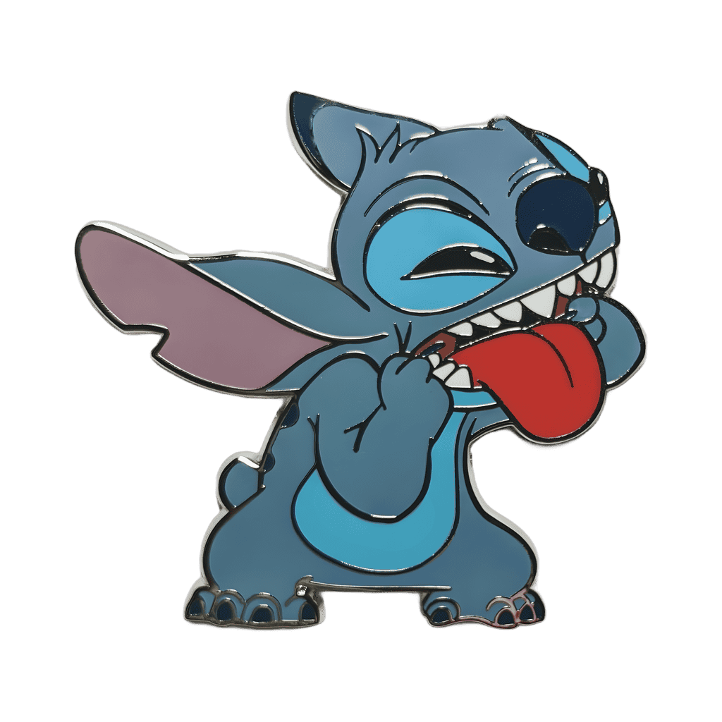 Stitch Making a Face Disney pin