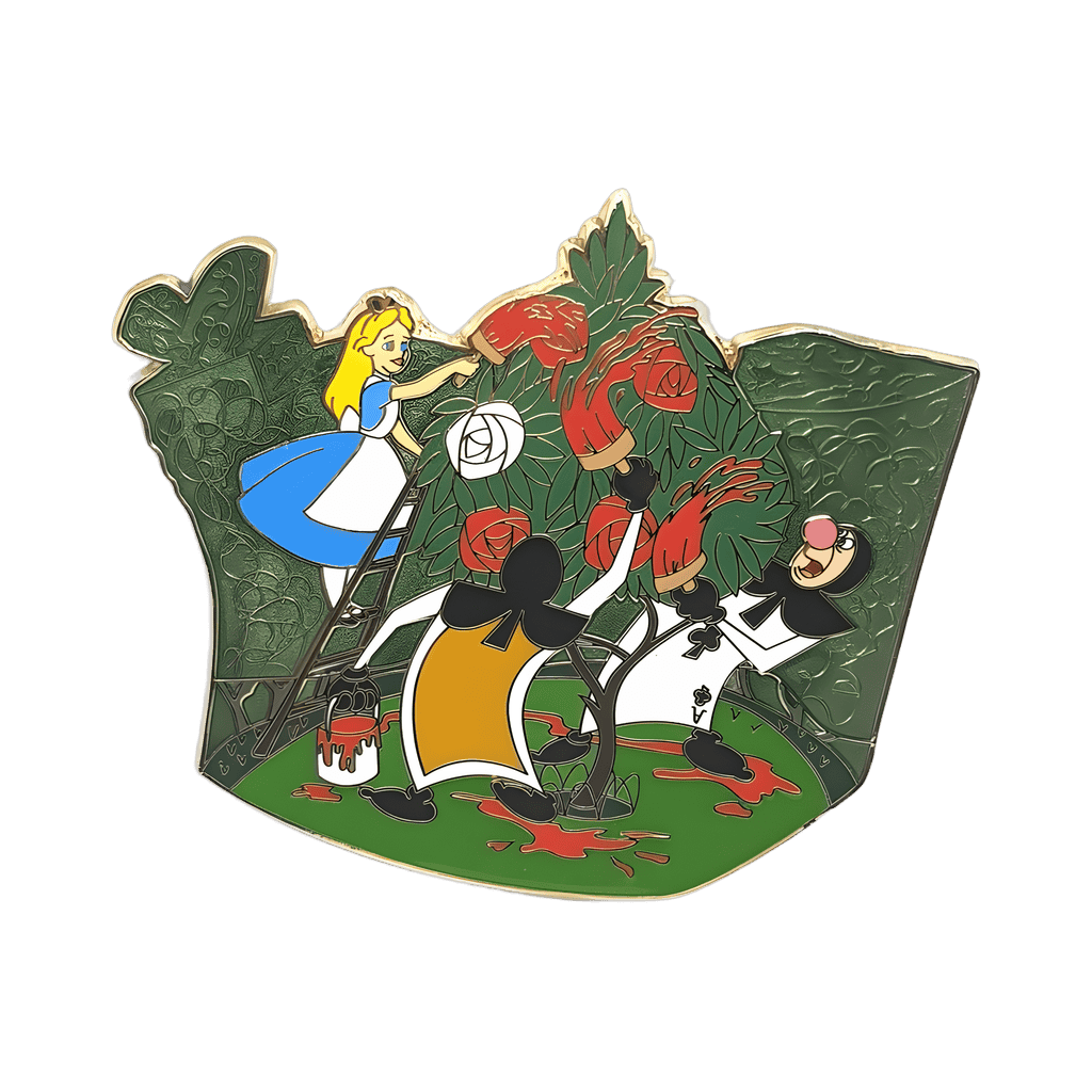 Painting the Roses Red Disney pin