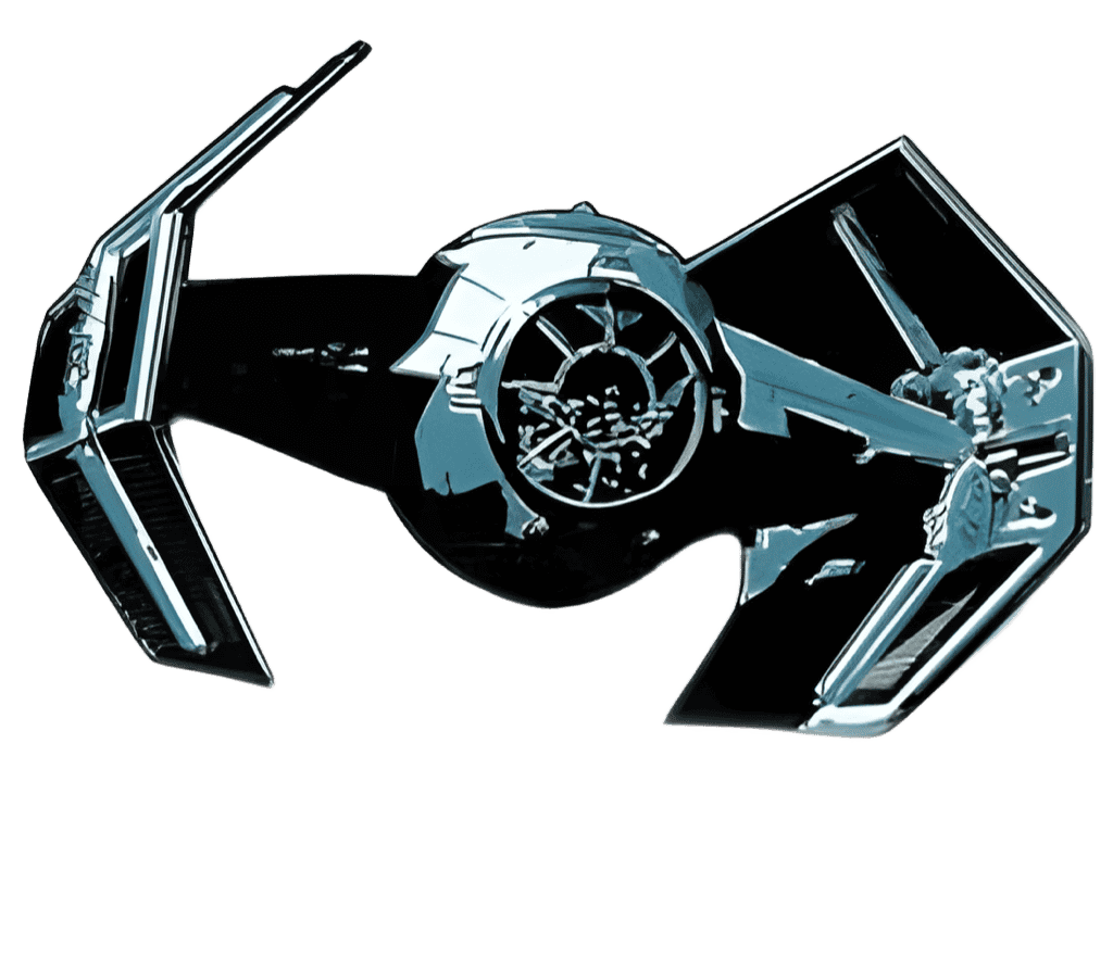 TIE Advanced x1 Starfighter Disney pin