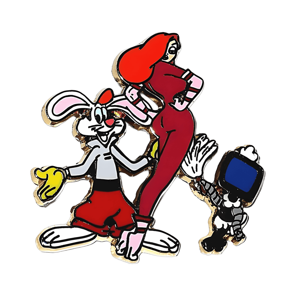 Space Age Jessica and Roger Rabbit Disney pin