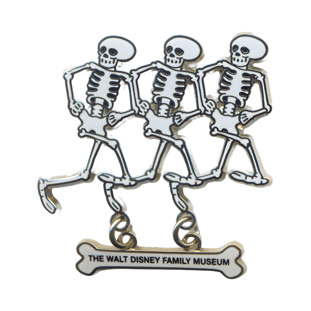 Skeleton Dance Disney pin