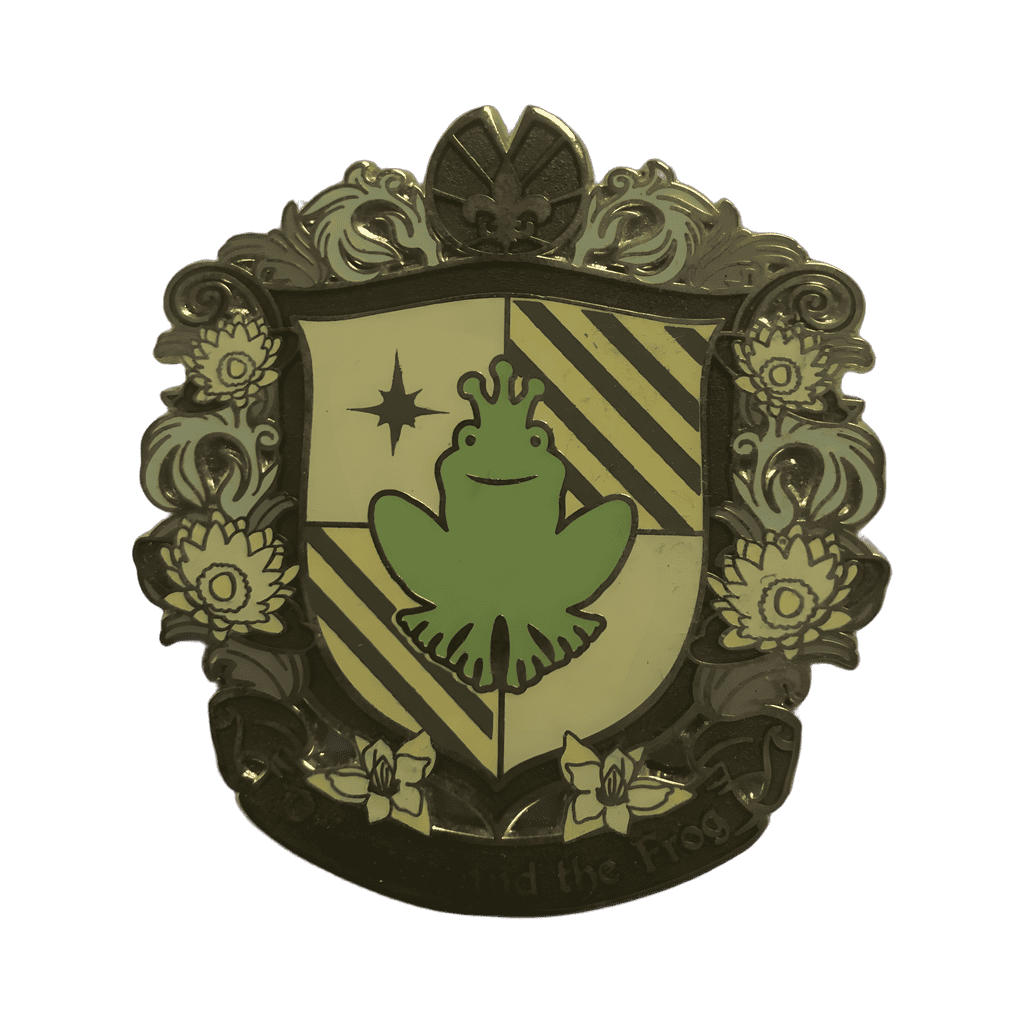 Princess and the Frog Crest Disney pin