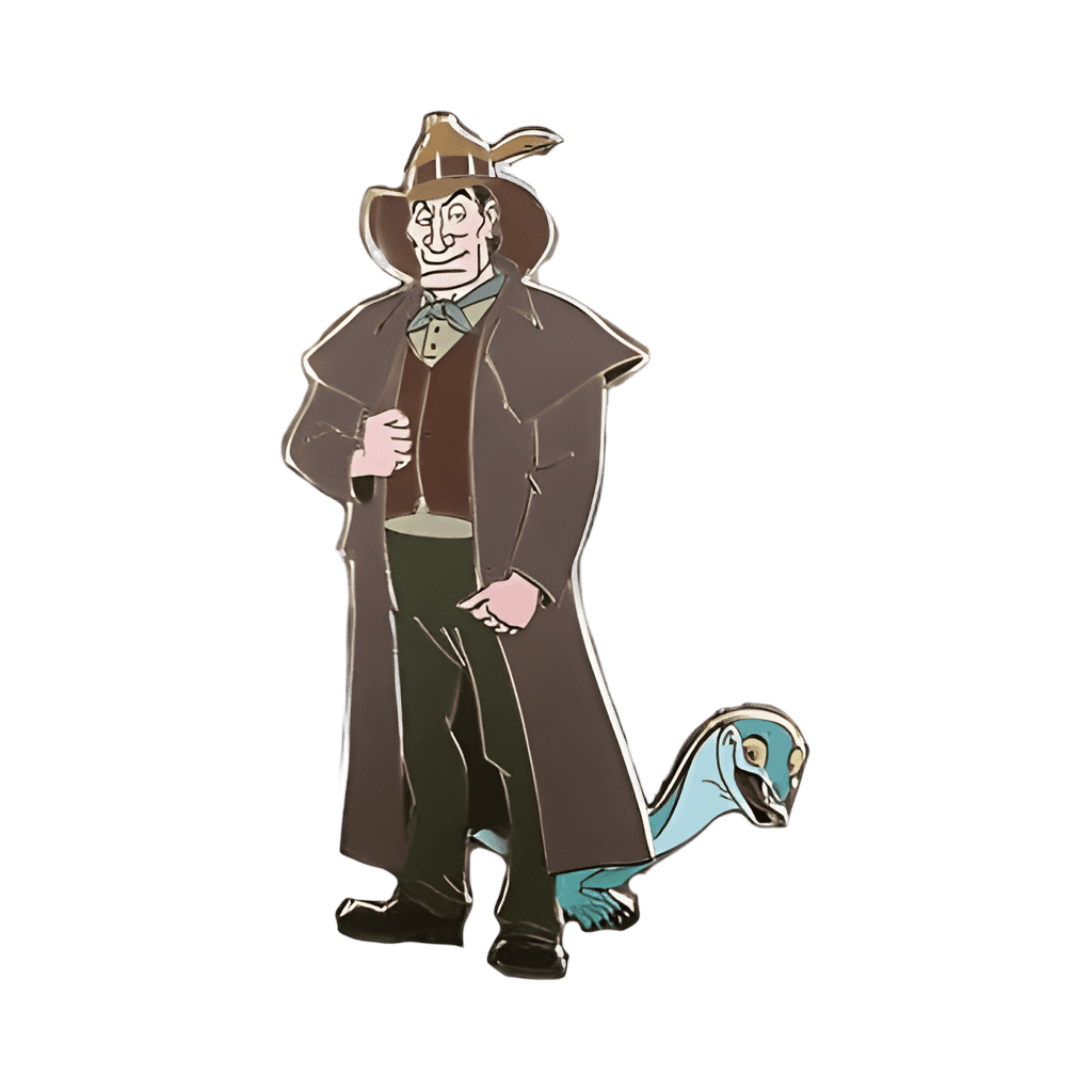 Percival C. McLeach & Joanna Disney pin