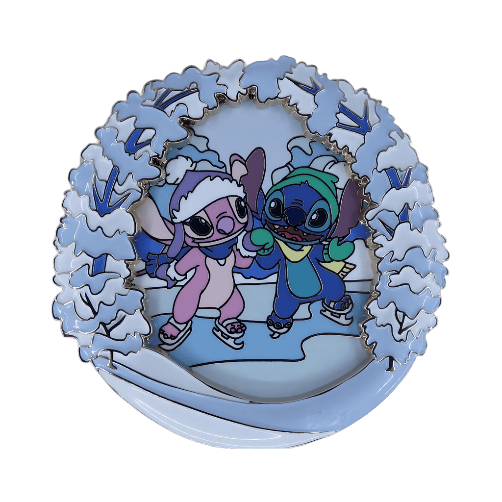 Winter - Stitch and Angel Disney pin