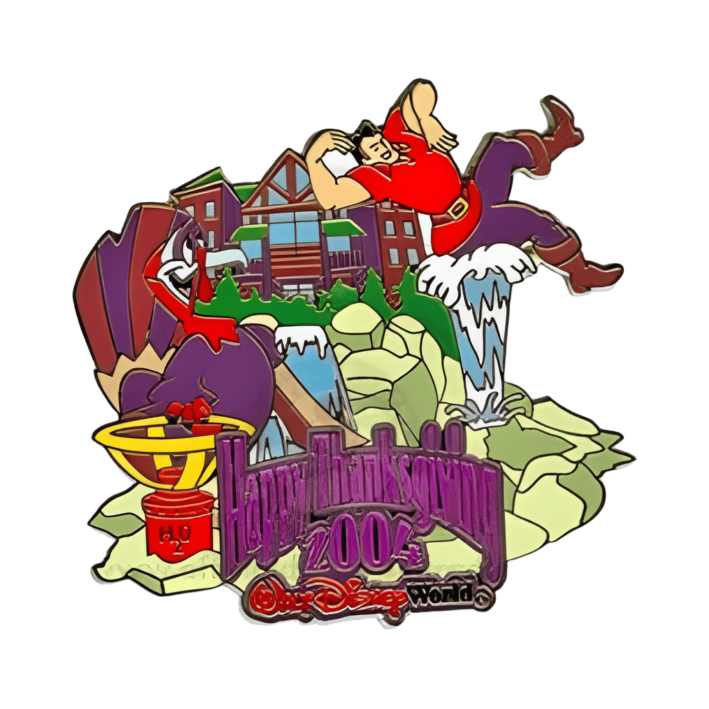 Gaston at Wilderness Lodge Disney pin