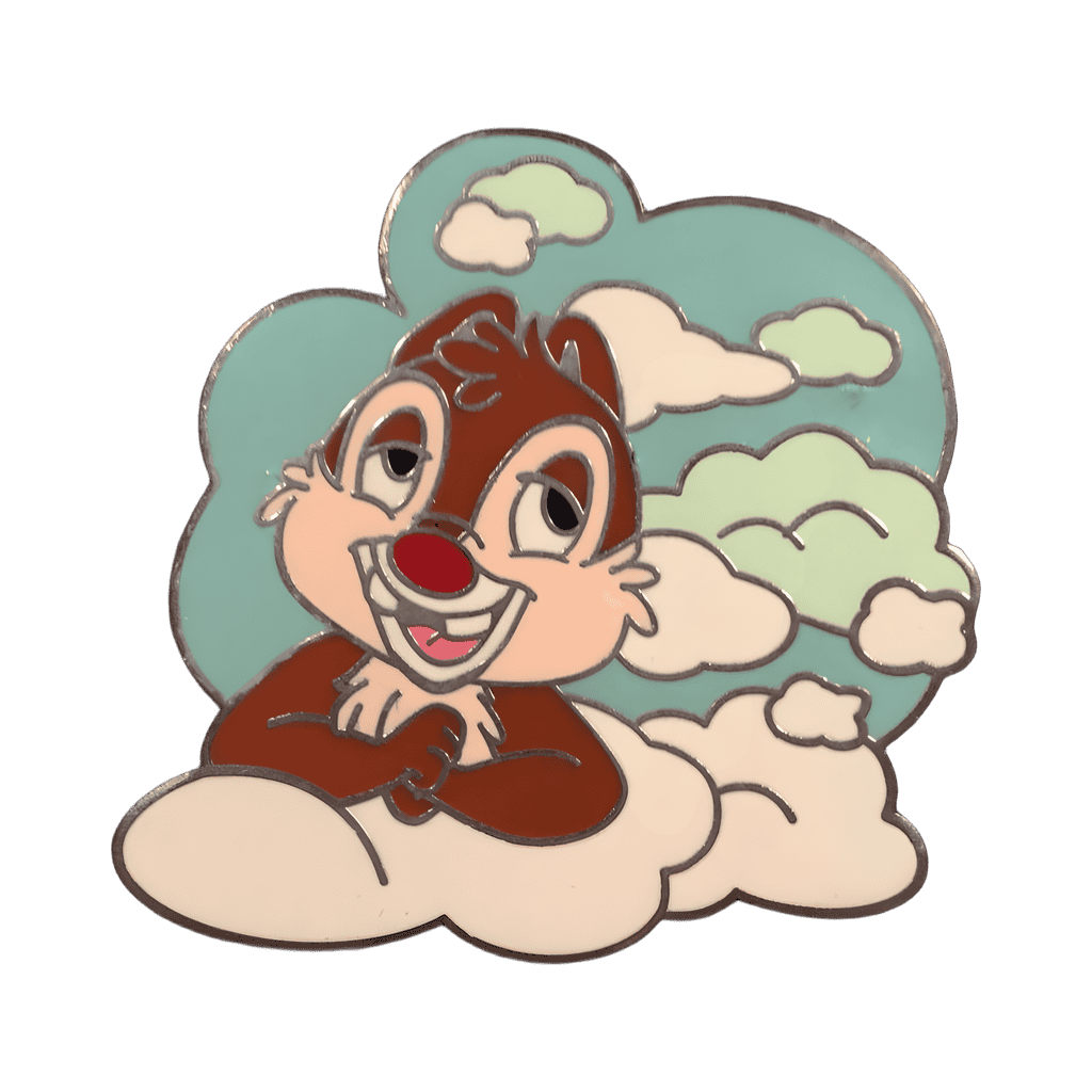 Dale in clouds Disney pin