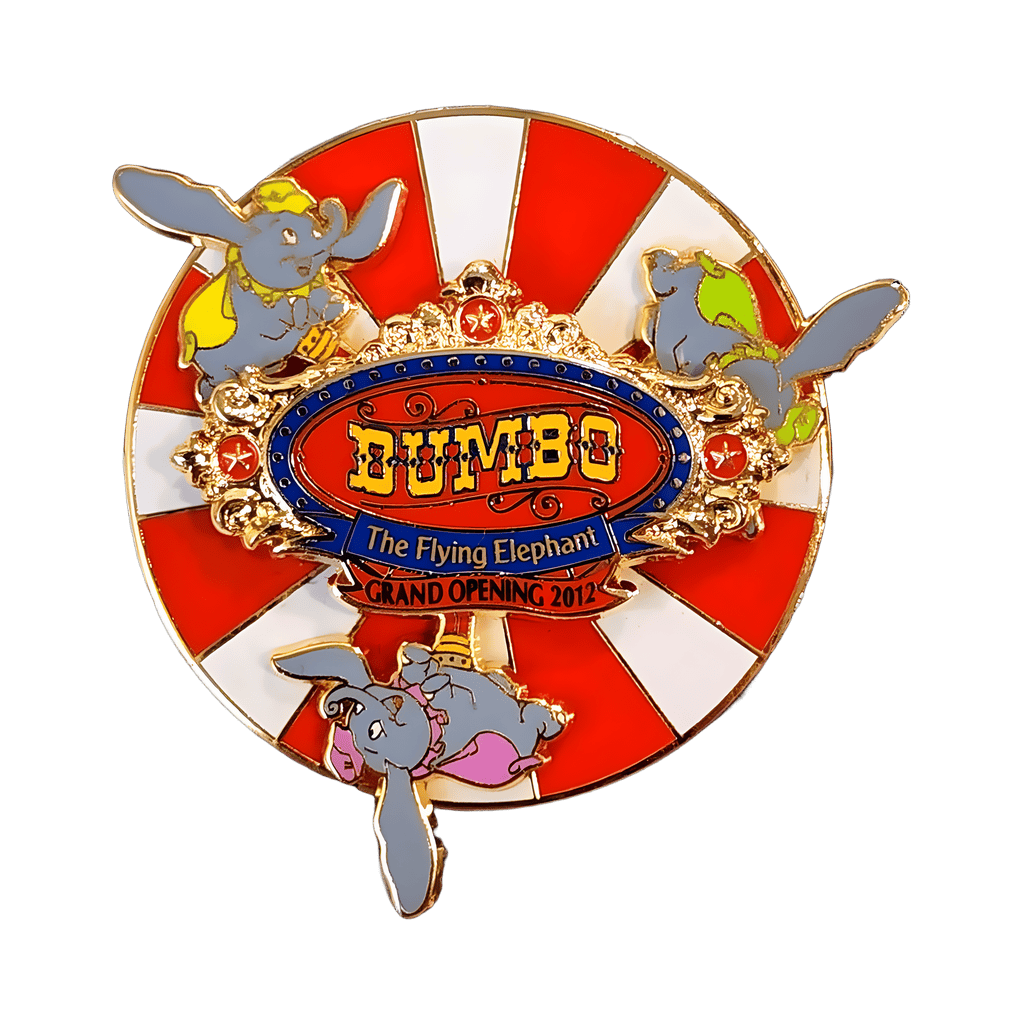 2012 Grand Opening - Dumbo the Flying Elephant Spinner Disney pin