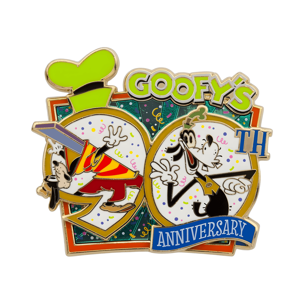 Goofy’s 90th Anniversary Limited Release Disney pin