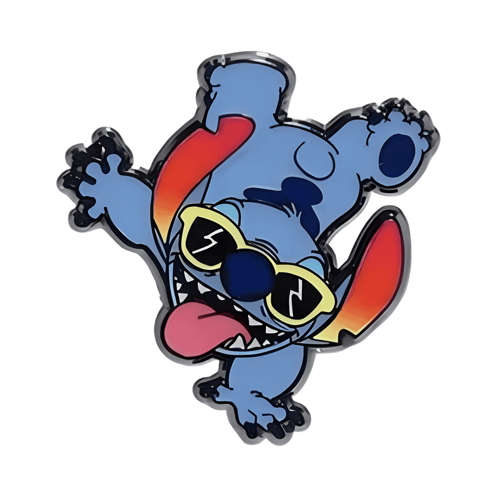 Stitch Doing Handstand Disney pin