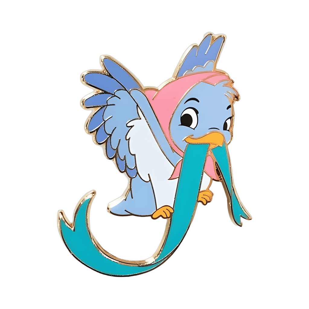 Blue Bird Disney pin