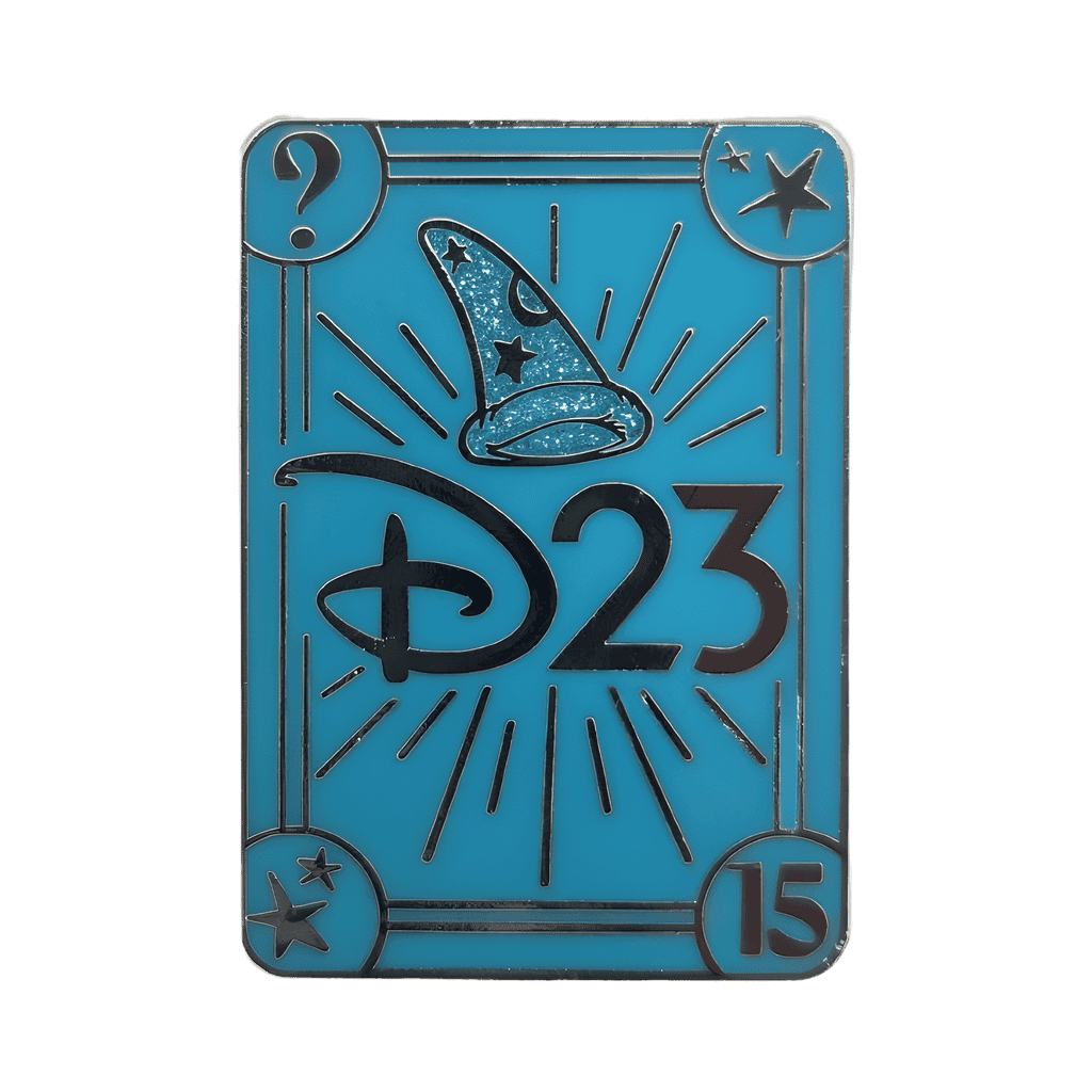 Sorcerer Hat 15th Card Disney pin