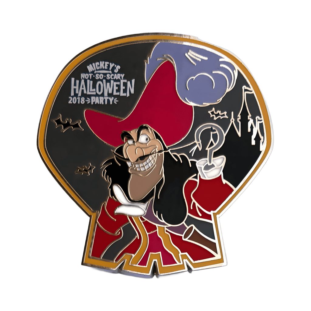 Captain Hook Disney pin