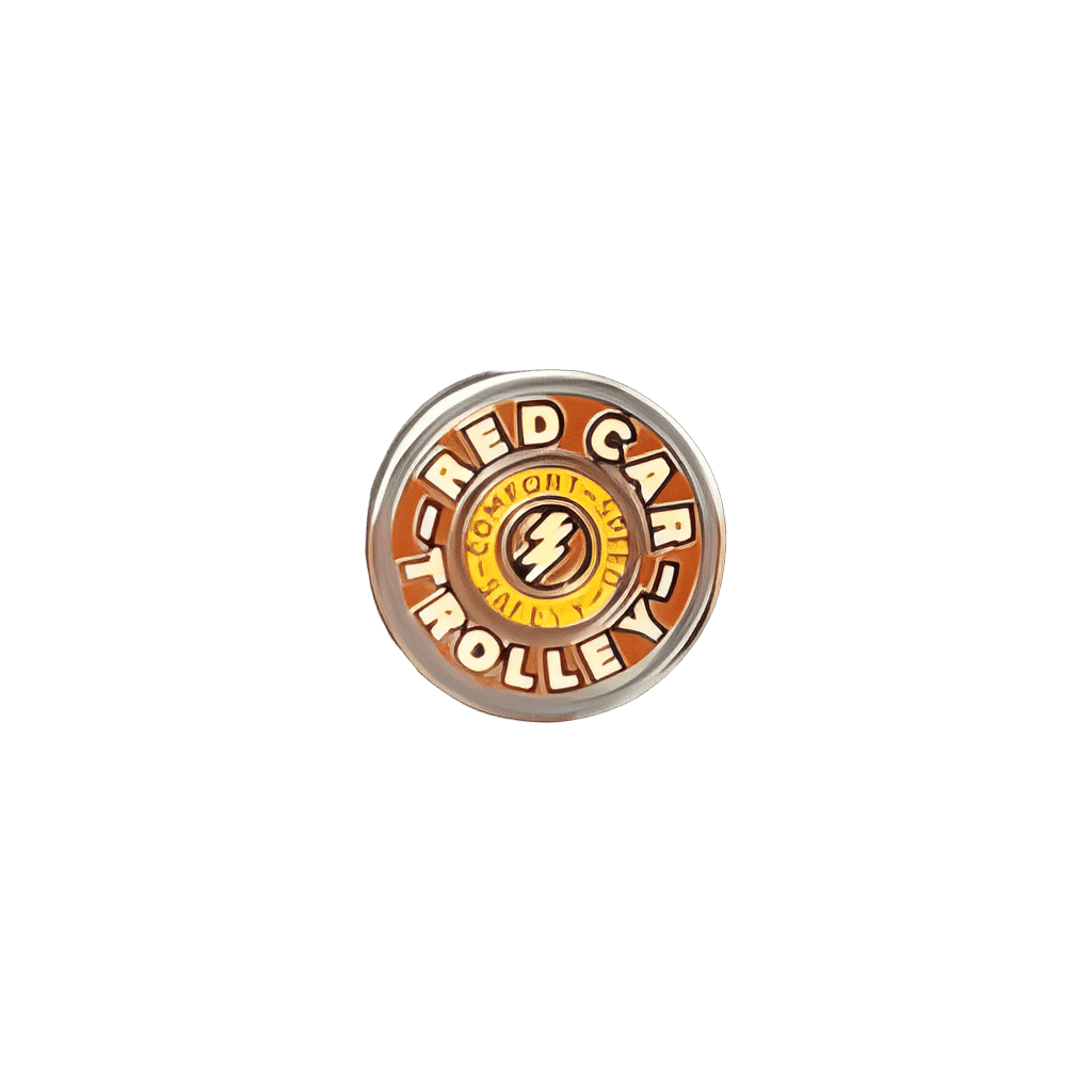 Red Car Trolley Disney pin