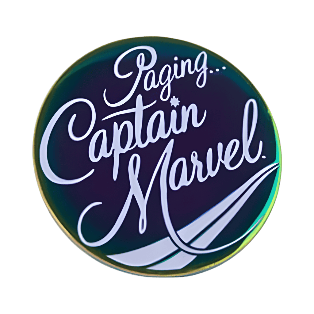 Paging...Captain Marvel Disney pin