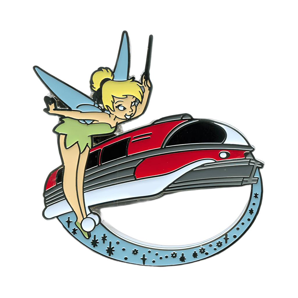 Monorail Tinker Bell Disney pin