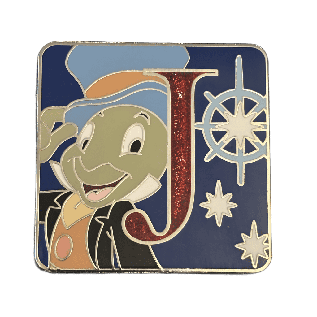 J - Jiminy Cricket CHASER Disney pin
