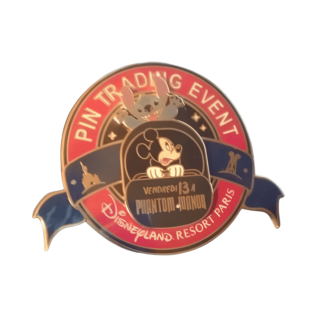Stitch and mickey Disney pin