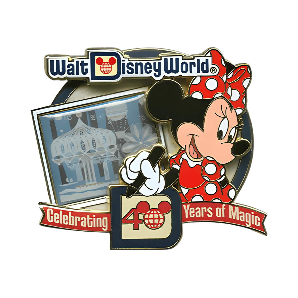Minnie Mouse & it's a Small World Disney pin