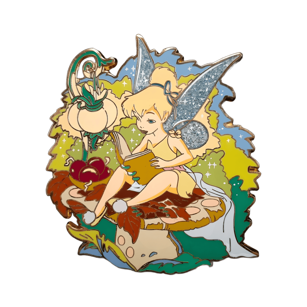 Tinker Bell Reading (Jumbo) Disney pin